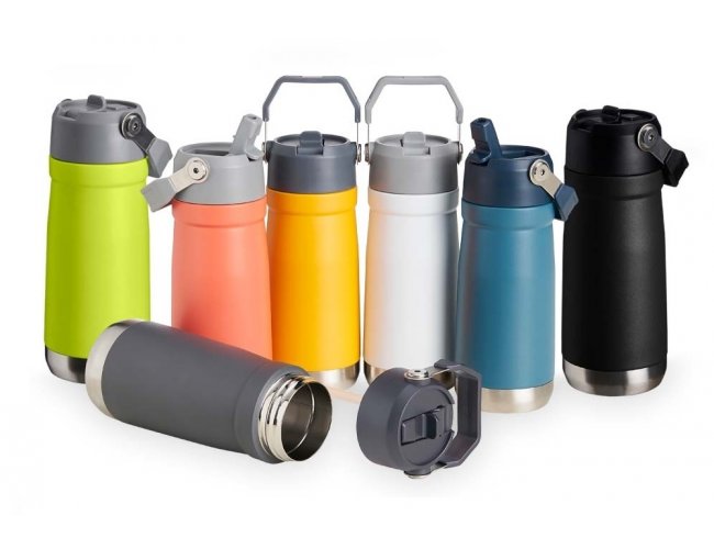 GARRAFA TRMICA EM AO INOX (500ml)