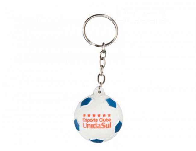Chaveiro Bola de Futebol Vinil