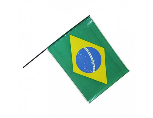 Bandeira plstica personalizada