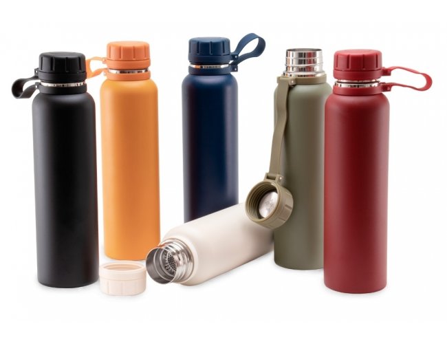 GARRAFA TRMICA EM AO INOX (1L)