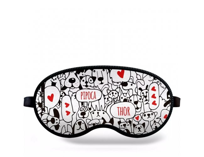 Mascara de dormir personalizada