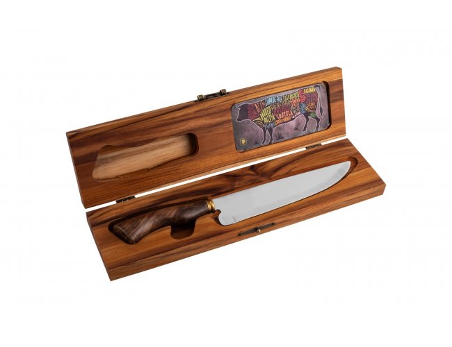 FACA PARA CHURRASCO COM ESTOJO