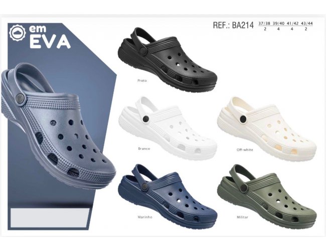 Crocs em EVA personalizado
