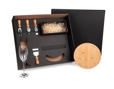 KIT QUEIJO E CHAMPAGNE (6 PEAS)