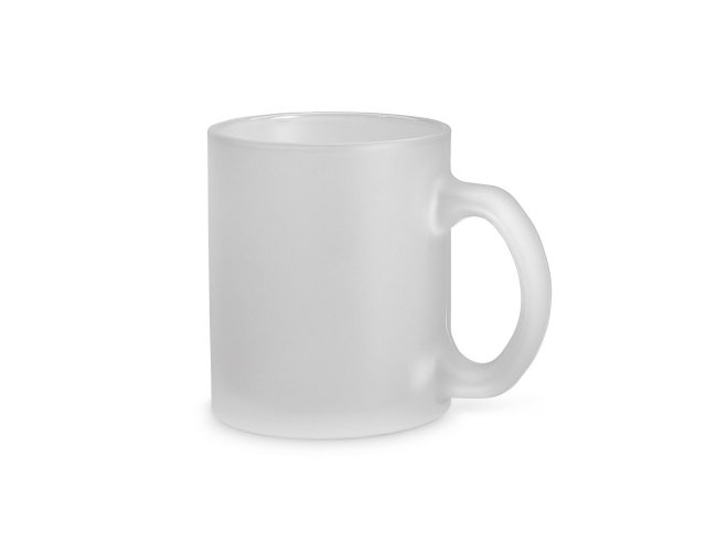 Caneca vidro fosco