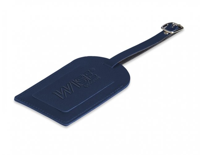 Tag de mala em couro sint�tico