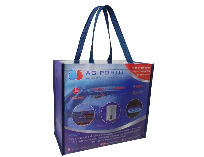 Sacola de Rfia personalizada