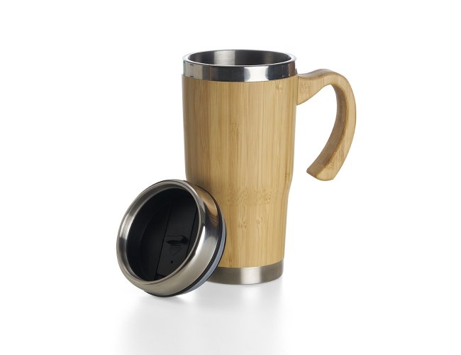 Caneca Bambu 500ml personalizada