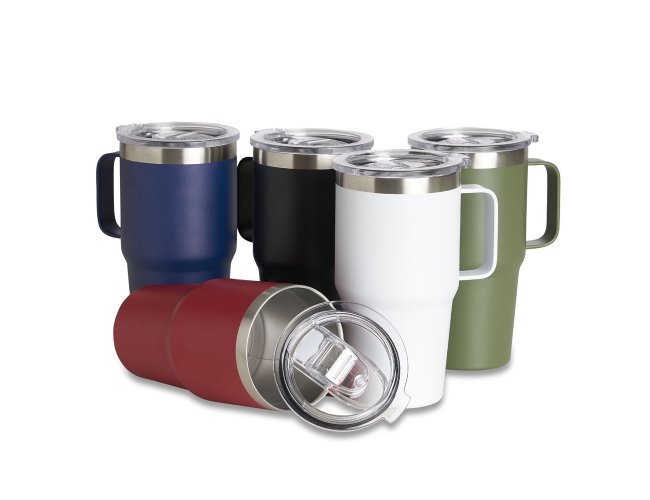 CANECA TRMICA EM AO INOX (700ml)