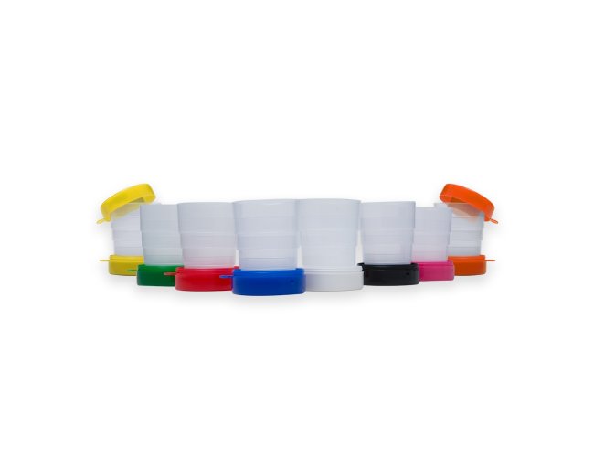 Copo retrtil 200ml de plstico