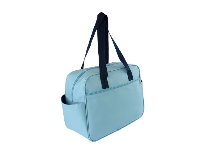 Bolsa Maternidade Baby Simples com bolso frontal e laterais. 34 X 26 X 15cm