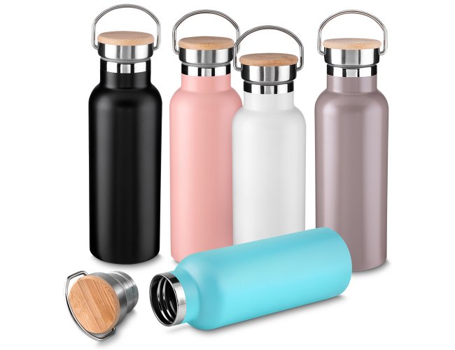 GARRAFA TRMICA EM AO INOX (500ml)