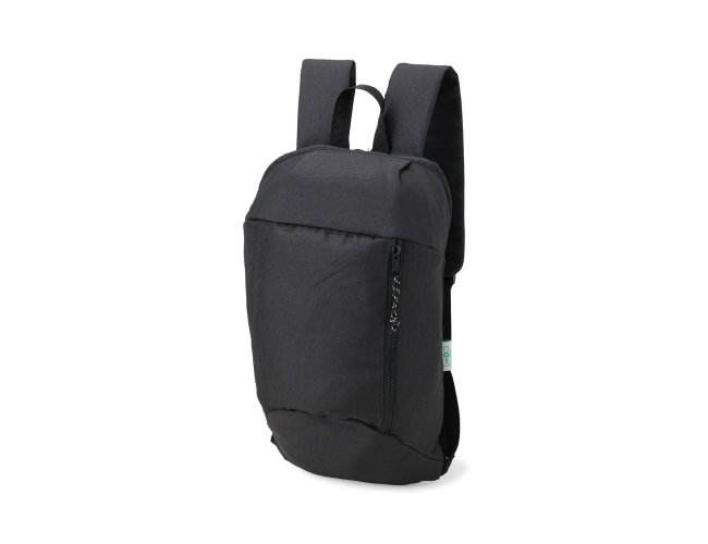 Mochila rPET de 12 Litros com dois compartimentos.