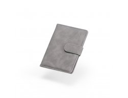 Porta-passaporte em Couro Sint�tico